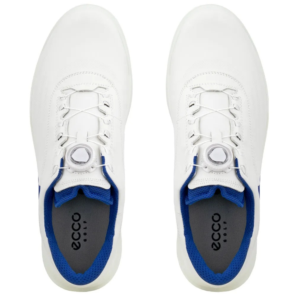 Ecco Men's Golf Core BOA Golf Shoes - White/Virtual - Maple Hill Golf